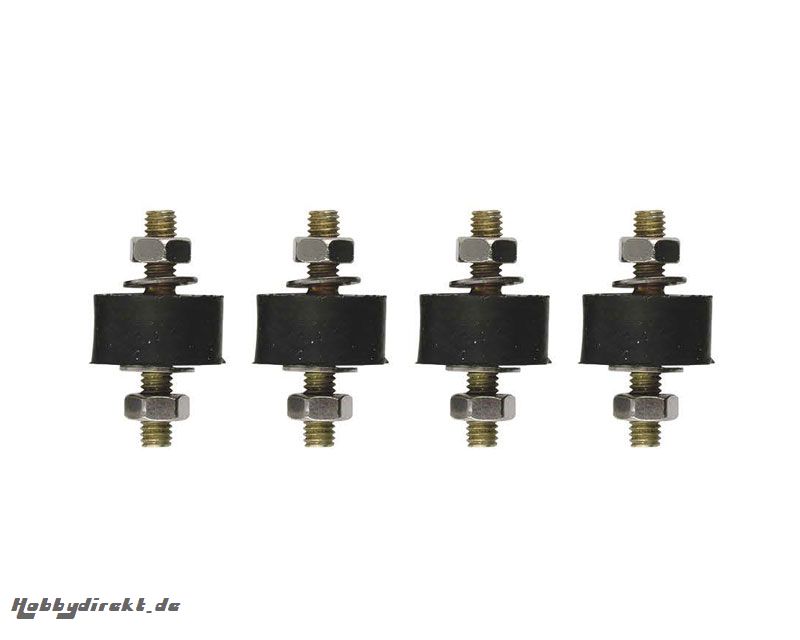 Schwingungsdämpfer 15x8mm M4x10 (VE4) Krick rb104-04