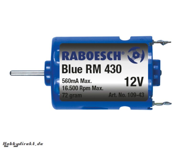 Elektromotor Blue RM-430 12V Krick rb109-43