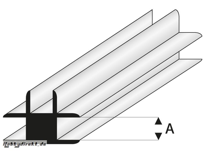 ASA T-Verbindungs Profil 1x1000 mm Krick rb447-51