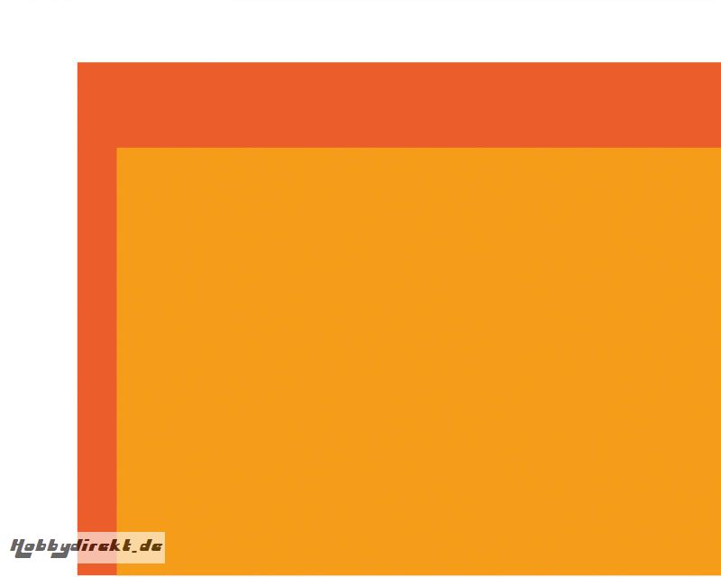 PVC Klebefolie transparent orange 0,1x194x320 mm Krick rb604-12