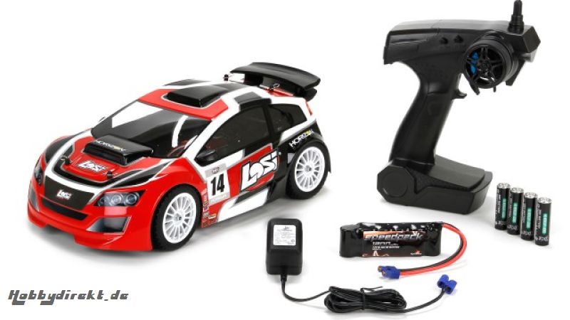 Mini Rally RTR :1/14 4WD Rally INT Horizon LOS01008I