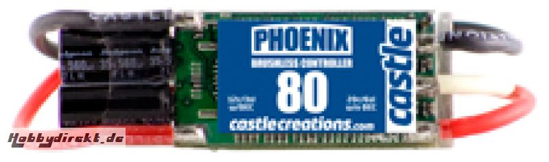 Regler Phoenix-80 brushless für bürstenlose Motoren CastleCreati